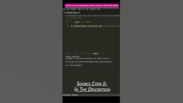 #76 Pretty Printer - Python Tips & Tricks | #CodePointer #Shorts 🔥