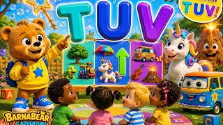 ABC Adventure episode  9 | Learn T U V with Magical Bubbles