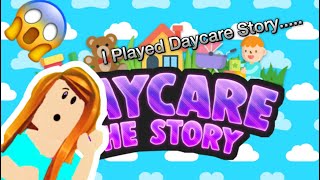 Maria plays Daycare Story 😧 | Roblox