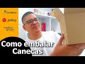 Como embalar uma caneca para enviar nos correios e transportadoras (Guia Completo)