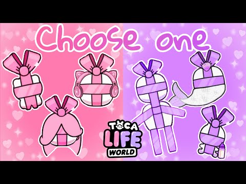 Choose ONE surprise out of TWO💗💙/ Toca Boca / Toca life world💙💗