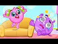 Four Little Babies Song 😻| Jumping On The Bed Kids Songs 😻🐨🐰🦁 And Nursery Rhymes by Baby Zoo