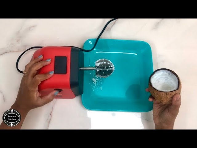 Electric Coconut Grater Scraper Shredder 120V 100Watts Wise