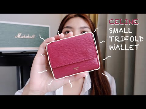 รีวิว Small Trifold Wallet ของ Celine ใช้จริงทุกวัน ถูกใจคนชอบเปลี่ยนกระเป๋า | f.fangkaop