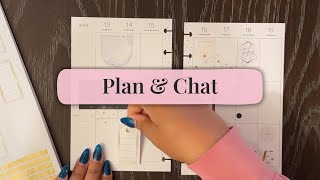 Plan With Me & Chat | Mini Happy Planner