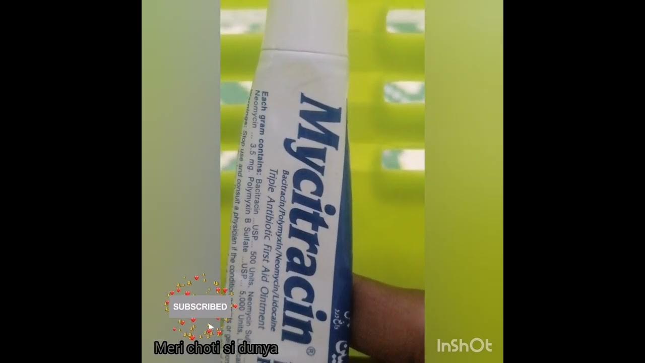 MyCitracin cream honest review/mycitracin cream uses in urdu medicine