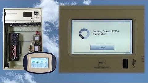 The IntelliCenter® System for Pool and Spa- Step 1: Setting the date, time and location