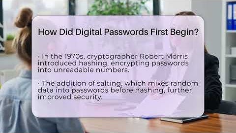 How Did Digital Passwords First Begin? - Everyday-Networking