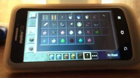 Minecraft pe 0.9.5 Too many items mod