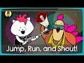 Jump, Run and Shout! | Action song for kids | The Singing Walrus