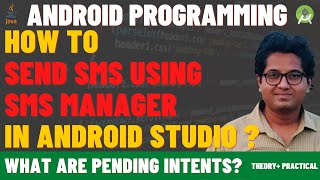 Send SMS with SMSManager in Android Studio | How to Send Text Message in Android Studio? | Send SMS screenshot 5