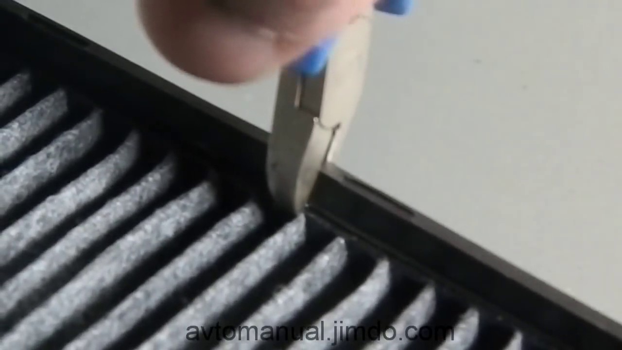 замена салонного фильтра дэу джентра