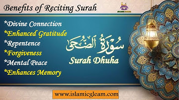 Calming recitation of Surah Ad-Duha سُورَة الضُحَى | Peaceful VOICE