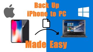 Back Up iPhone to PC Computer (The Device is unreachable)