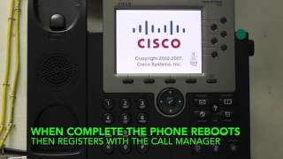 Factory Reset Cisco 7965 to Default in Real Time