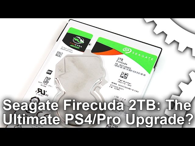 Seagate Firecuda 2TB Review: The Ultimate PS4 Upgrade? - YouTube
