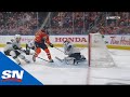 Connor mcdavid skates around mario ferraro for another incredible goal