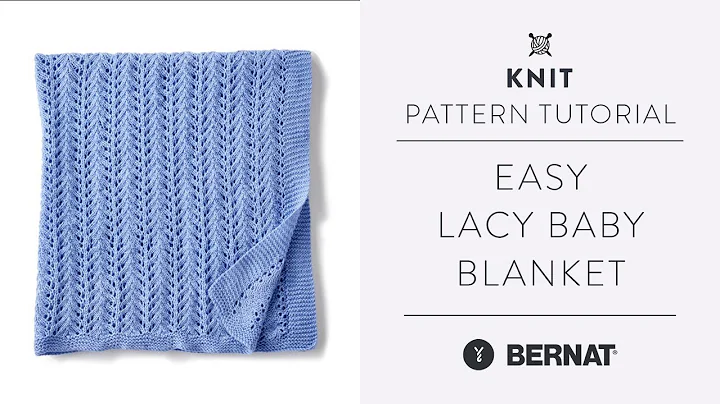 Learn to Knit a Beautiful Lace Baby Blanket