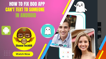 How to Fix Boo App can