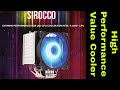 Gelid Sirocco high performance tower CPU air cooler with PWM RGB fan -  but is it any good?