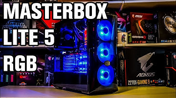 AFFORDABLE TEMPERED GLASS | COOLER MASTER MASTERBOX LITE 5 RGB
