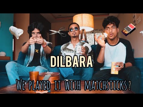 Dilbara - Dhoom, but played with Cup,Towel,Glass,Matchstick and other stuff | THE 9TEEN