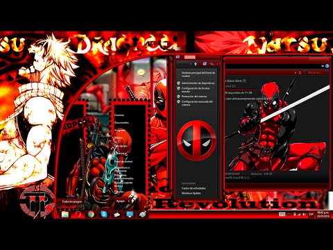 Tema De Deadpool Para Windows 88 110 Youtube