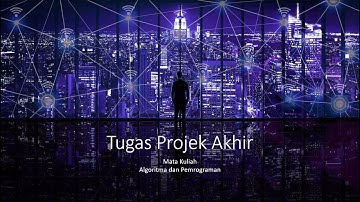 Tugas Akhir Algoritma dan Pemrograman "Mendata Mahasiswa"