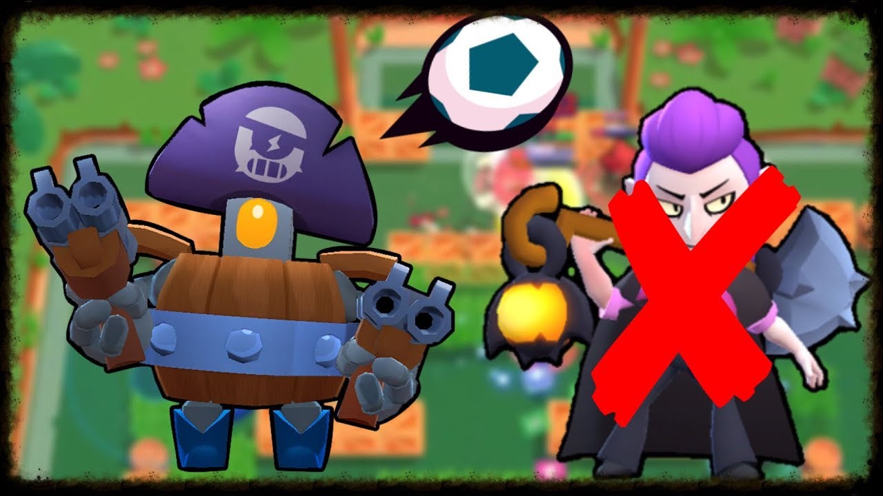 Darryl Is The New Mortis In Brawl Ball Darryl Gameplay In Brawl Ball Brawl Stars Youtube