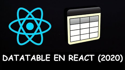 Cómo Usar un DATATABLE en REACT JS ⚛️ (2024) || Tutorial en Español