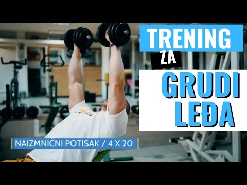 Trening za grudi i ledja