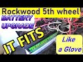 Rockwood 5th Wheel LifePo4 Battery Install