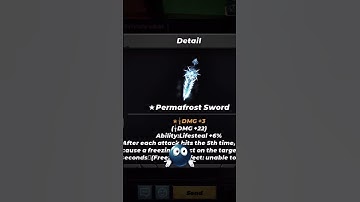 Most powerful Sword 🥶 🥶 in Skyblock Blockmango