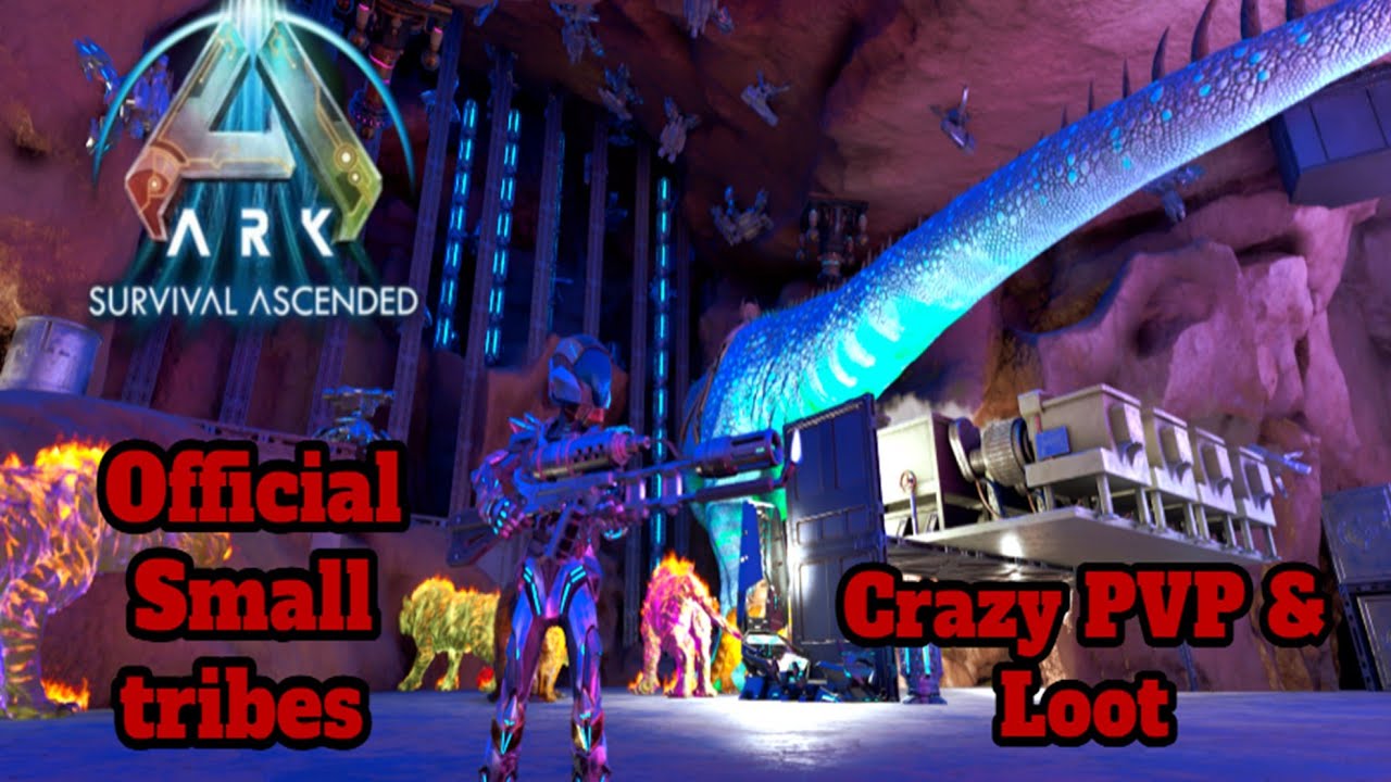 ARK: Official Small Tribes: Raiding, PVP, Drops, & Ice!