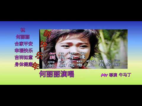 春风吻上我的脸  何丽丽演唱。祝大家春节快乐。