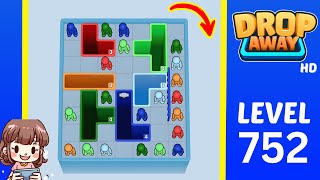 Drop Away Level 752 Solution Walkthrough