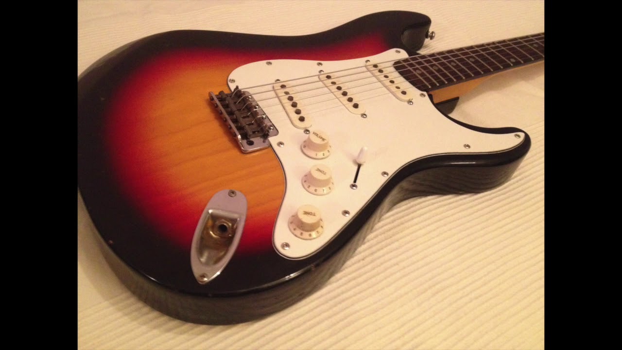 Morris Japan Vintage Stratocaster 1973 - YouTube