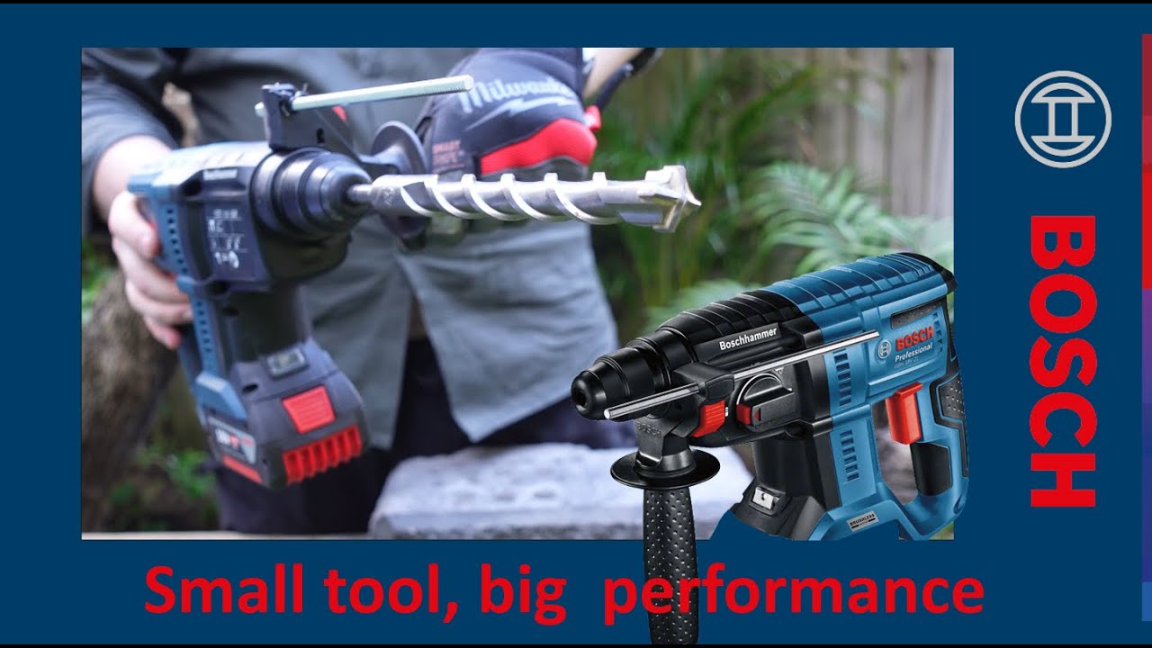 Bosch GBH 18V-21: How's she go? [SDS rotary hammer review & performance  tests] 