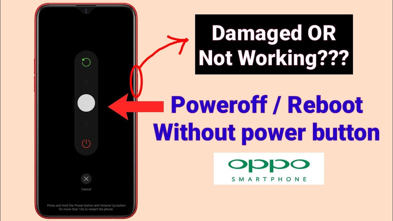 How To Restart And Power Off Mobile Phone Without Power Button YouTube