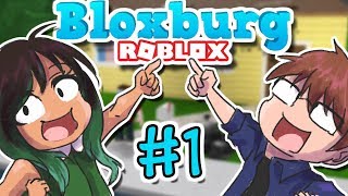 VI FLYTTER IND I BLOXBURG 🏙️ | Bloxburg #1 - Roblox