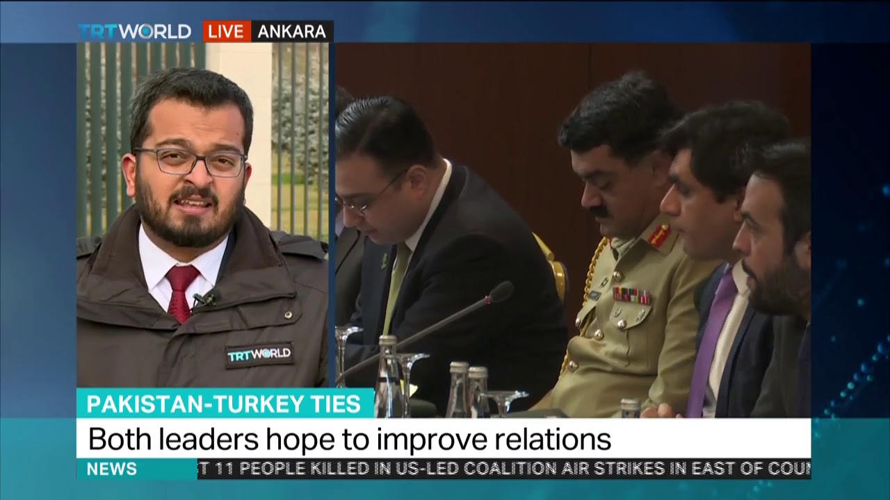 Pakistani PM Imran Khan meets with President Erdogan in Ankara