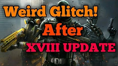 Wierd Game Lag or Stopped Glitch After XVIII Update In MC5| android |Mc5 Glitch