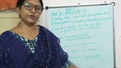 Chapter 5: Need for distributed database