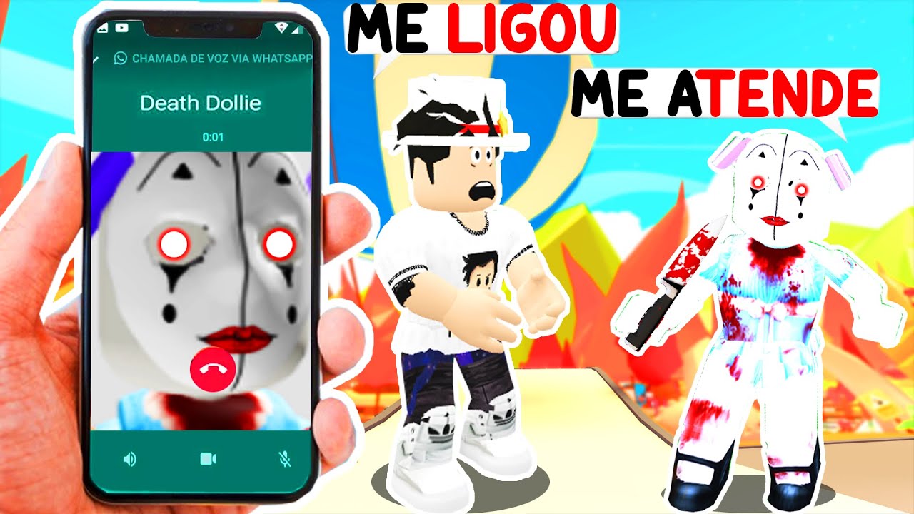 ELA ME LIGOU NO WHATSAPP E REVELOU SEU ROSTO!!? ADOPT ME (ROBLOX