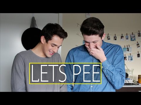 BOYFRIENDS PEE TOGETHER FOR THE FIRST TIME II Sebb Argo