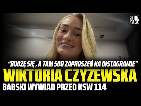 Wiktoria CZYŻEWSKA inaczej niż zwykle | KSW 114 | Co dostaje w DMach? | TOP przystojniaków w KSW