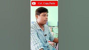 Notepad me cut , copy, paste kaise kare #computer #shorts