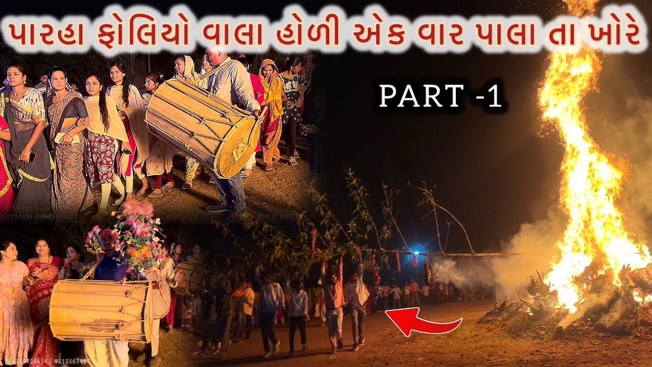 Parsi Tekra Dediapada Adivasi Holi 2026 Part 1