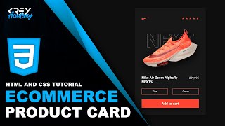 Full 👉 How to create a PRODUCT CARD in HTML and CSS 🔥 Guide