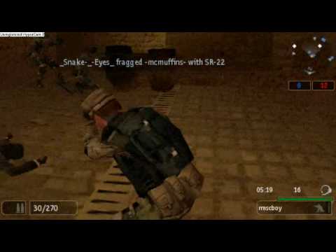 SOCOM: Fireteam Bravo 2 Online gameplay PSP 